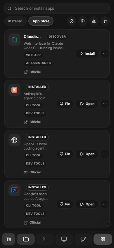 300+ apps are built into the computer.