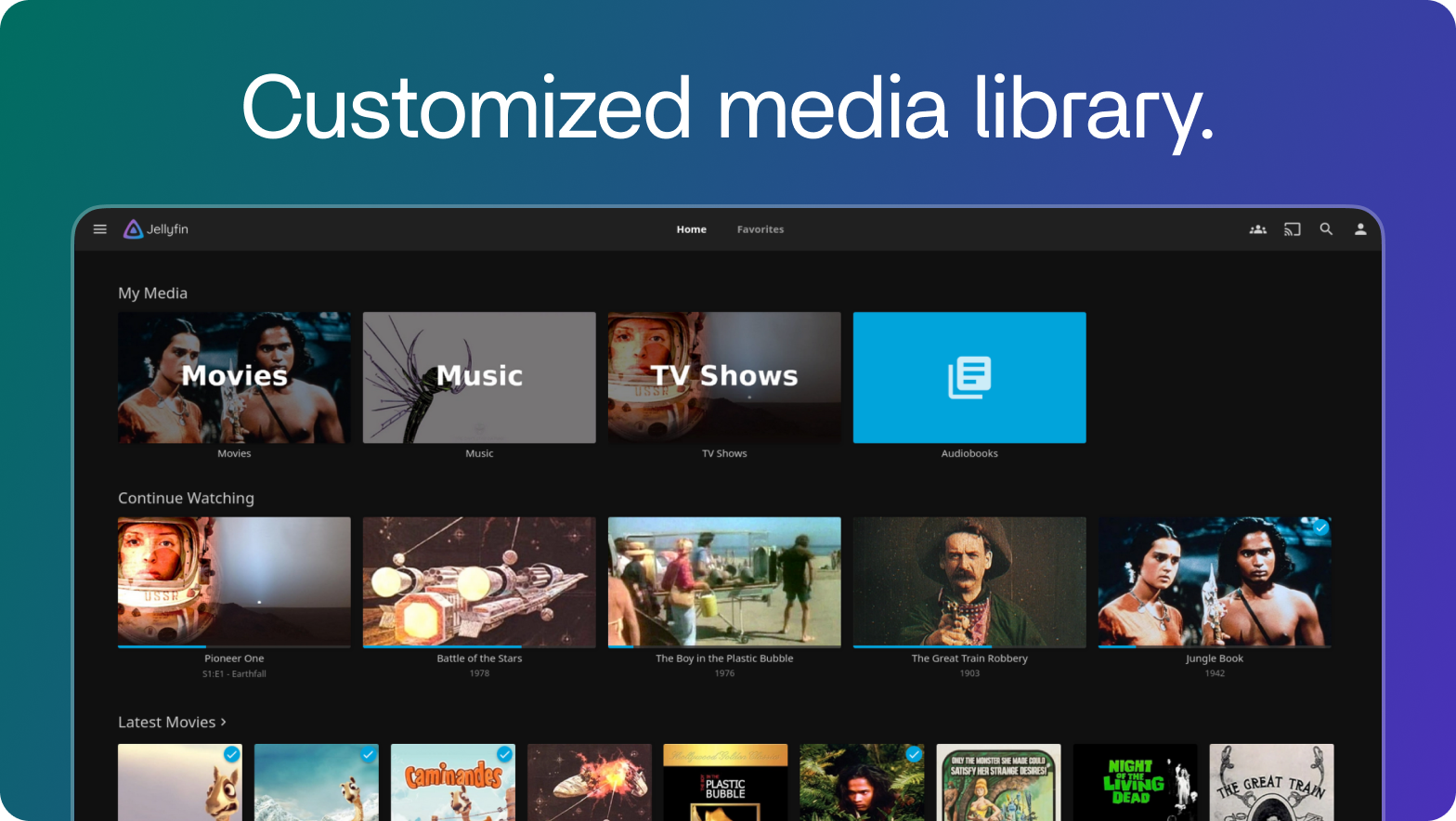 Jellyfin(Nvidia GPU) screenshot