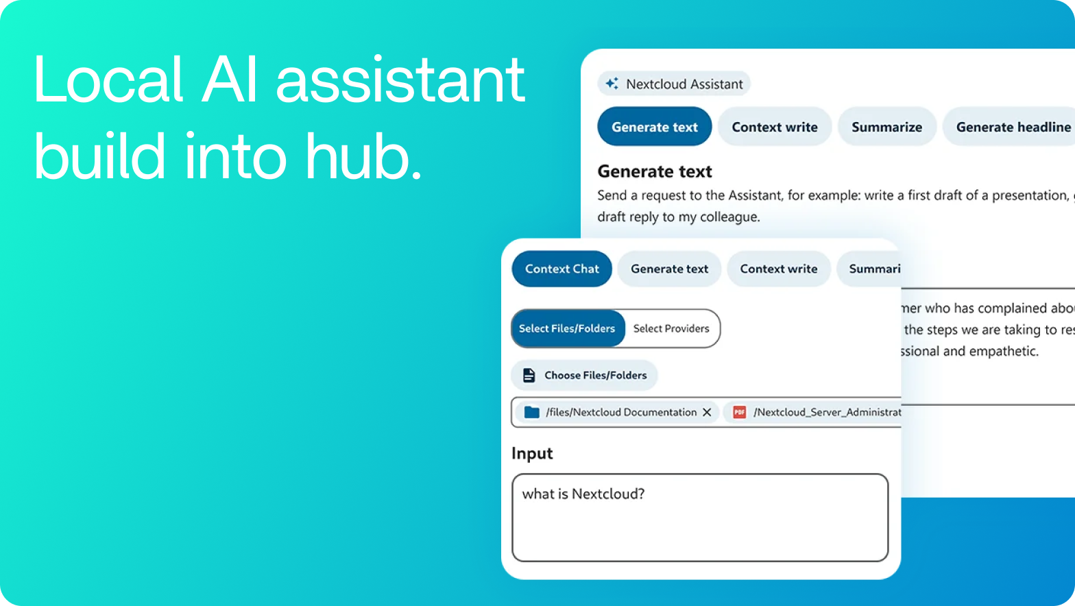 Nextcloud screenshot