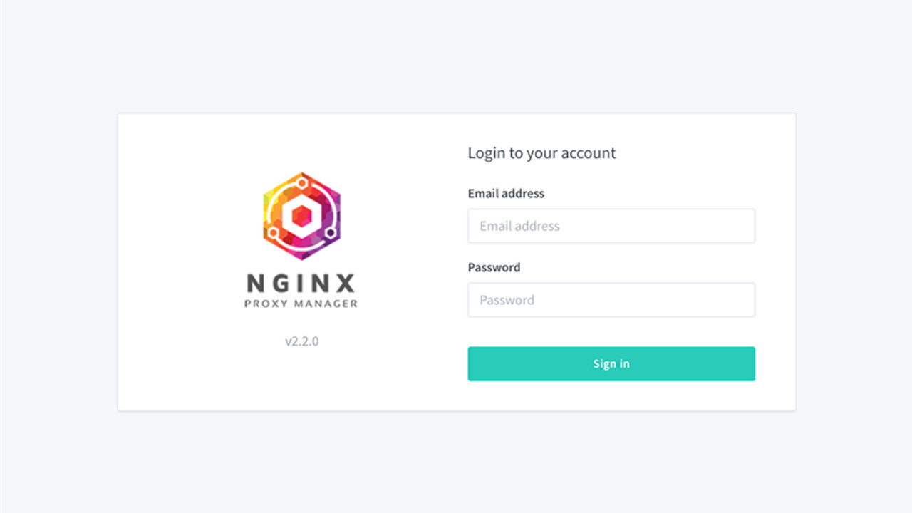 Nginx Proxy Manager screenshot