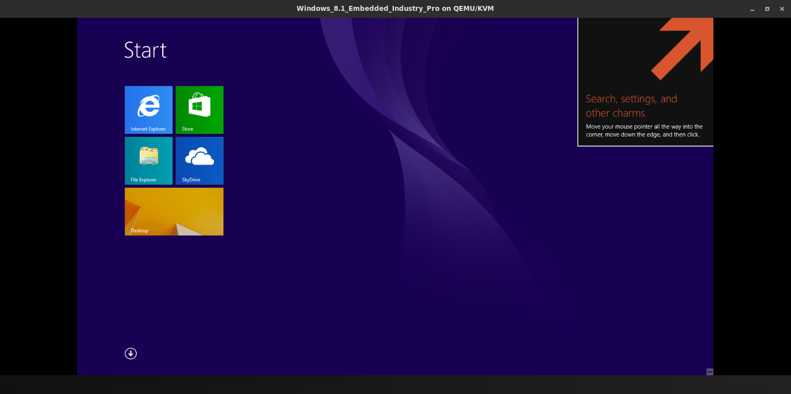 Virtual Machine Manager screenshot